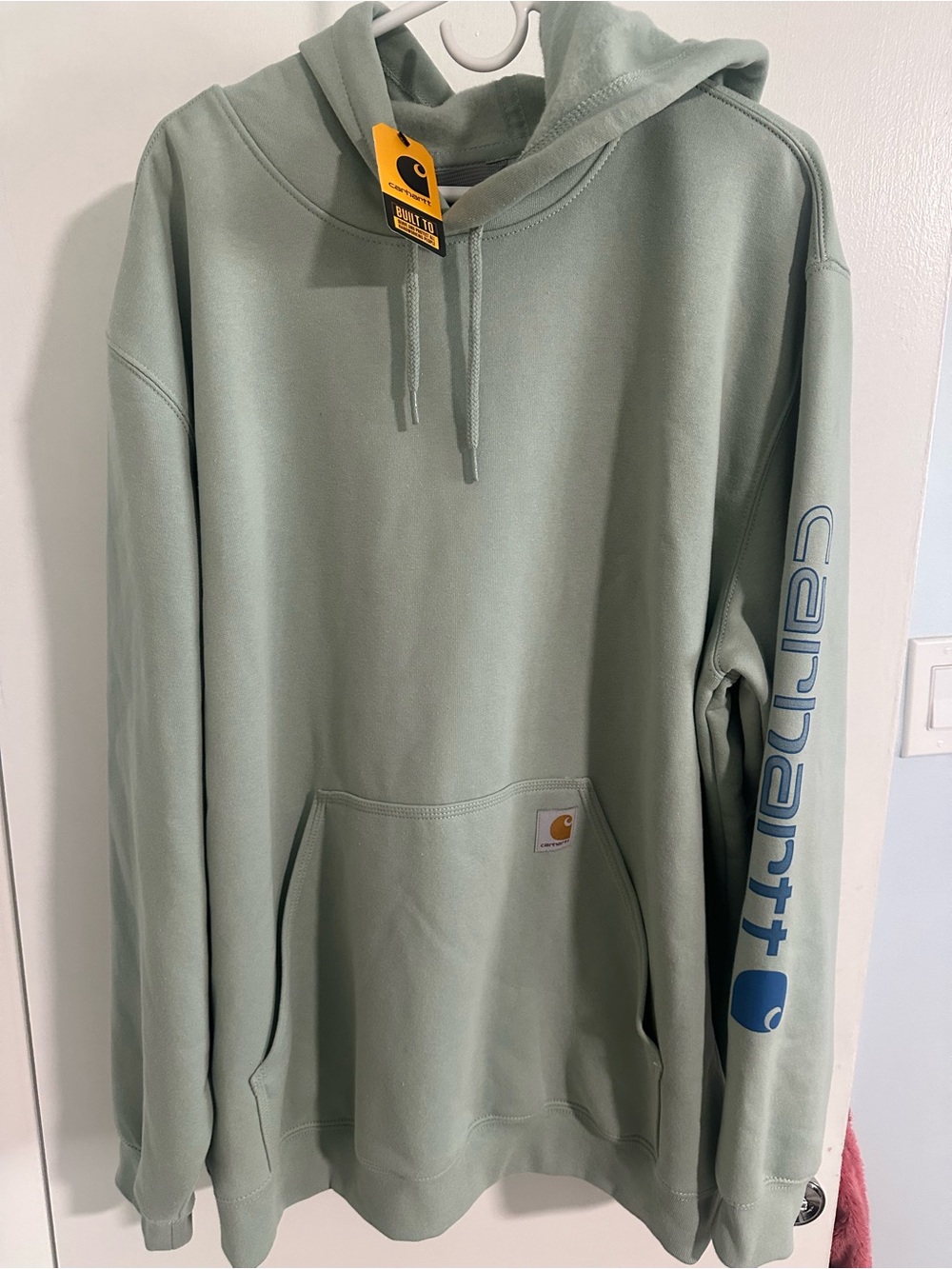 Carhartt Men’s Loose Fit Midweight Pullover Hooded Sweatshirt